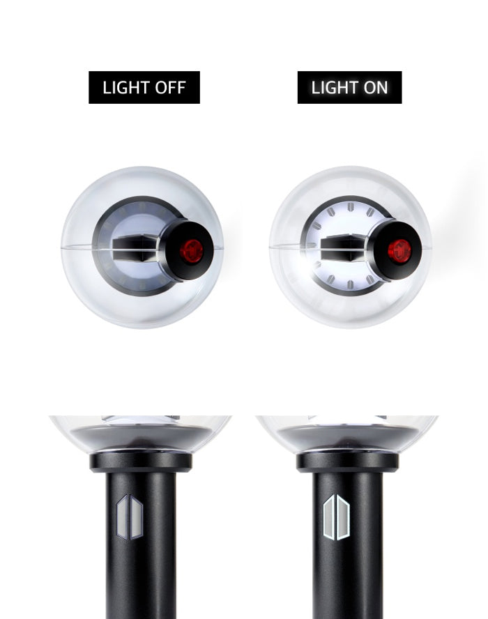BTS Official Light Stick Ver.4 light off and on