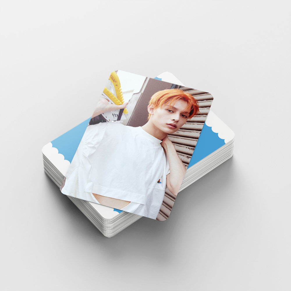 92pcs kpop CORTIS MARTIN KEONHO laser peripheral photo card, celebrity mini sticker, LOMO greeting card, fan collection gift
