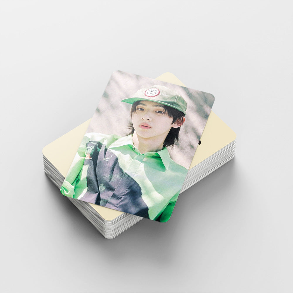 92pcs kpop CORTIS MARTIN KEONHO laser peripheral photo card, celebrity mini sticker, LOMO greeting card, fan collection gift