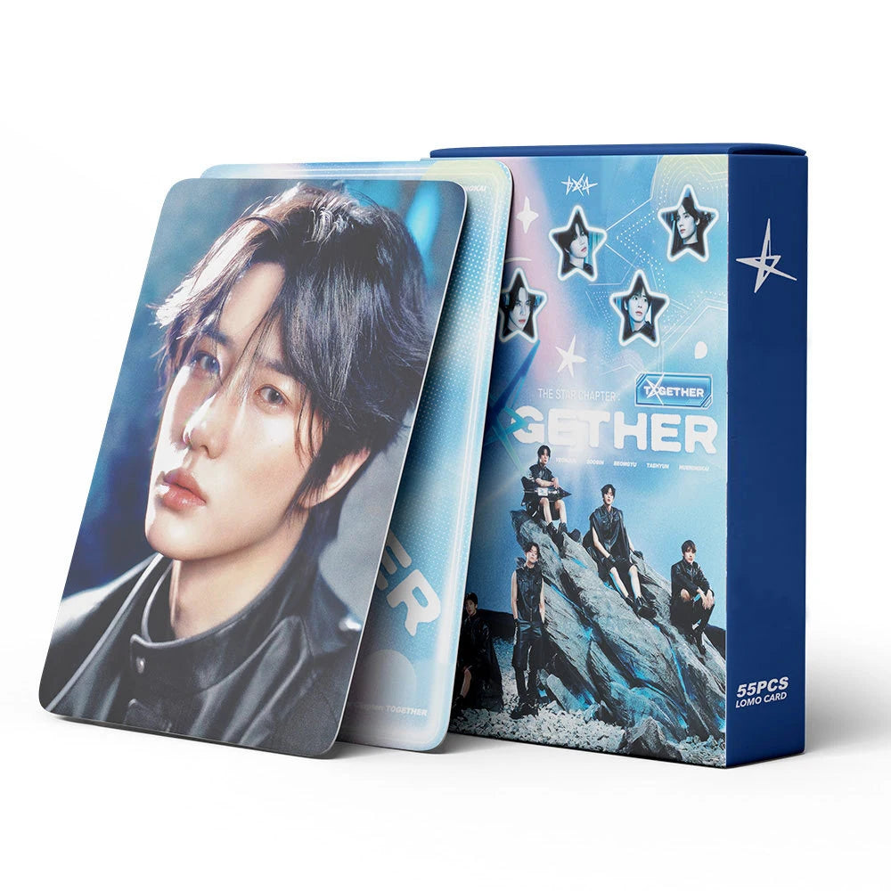 Kpop Idol Boy Group New Album TOMORROW Lomo Cards HUENINGKAI TAEHYUN BEOMGYU SOOBIN YEONJUN HD Printd Photocards Fans Gift