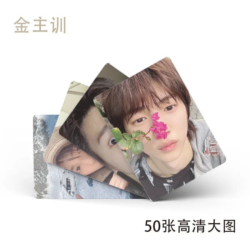50Pcs/Set Laser Card Kpop Idol CORTIS Lomo Cards JAMES JUHOON MARTIN SEONGHYEON KEONHO Printd Photocards Fans Gift
