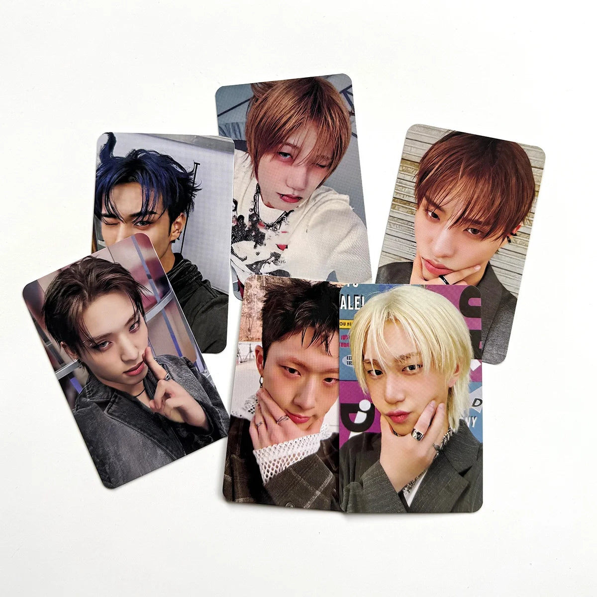 Kpop P1Harmony Album DUH Photocards Double Sides Printing K4 WVS Ver Card HELLOLIVE Special Card THEO KEEHO Fans Collection Gift