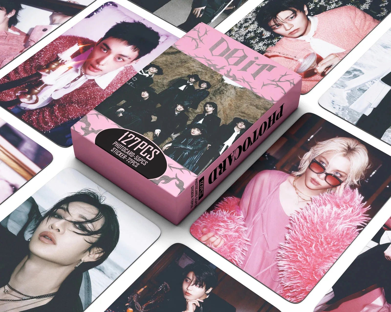 127pcs New Album DO IT Photocards Stickers Kpop Merch Lomo Cards Set Fans Collection Cards Giftsi