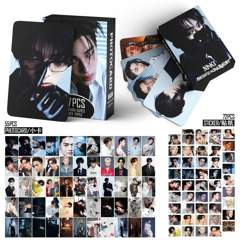 127pcs ENHYPEN New Album THE SIN : VANISH Photocards Stickers Kpop Merch Lomo Cards Set Fans Collection Cards Gifts