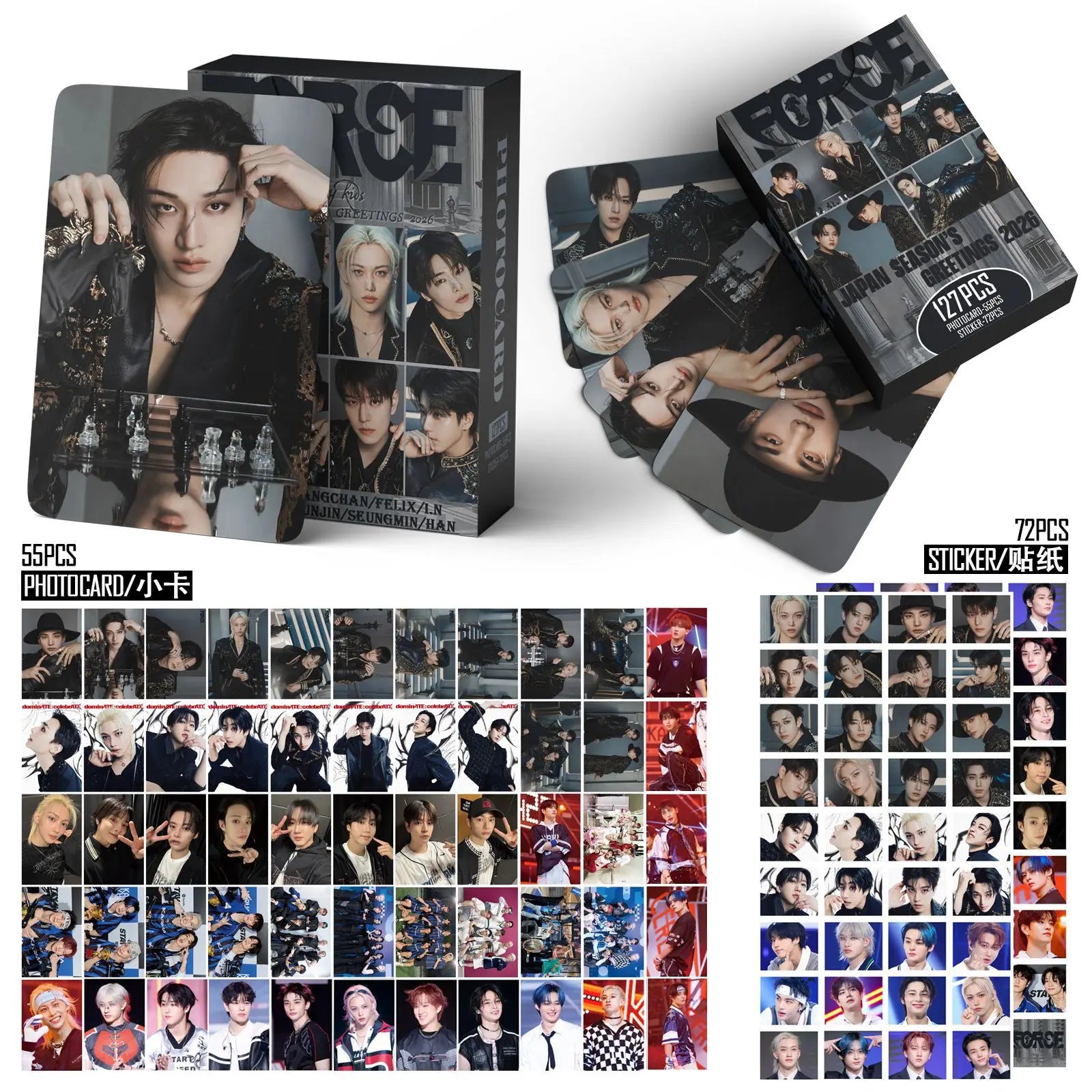 127pcs New Album DO IT Photocards Stickers Kpop Merch Lomo Cards Set Fans Collection Cards Giftsi