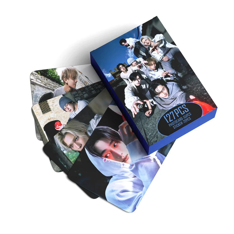 127pcs ENHYPEN New Album THE SIN : VANISH Photocards Stickers Kpop Merch Lomo Cards Set Fans Collection Cards Gifts
