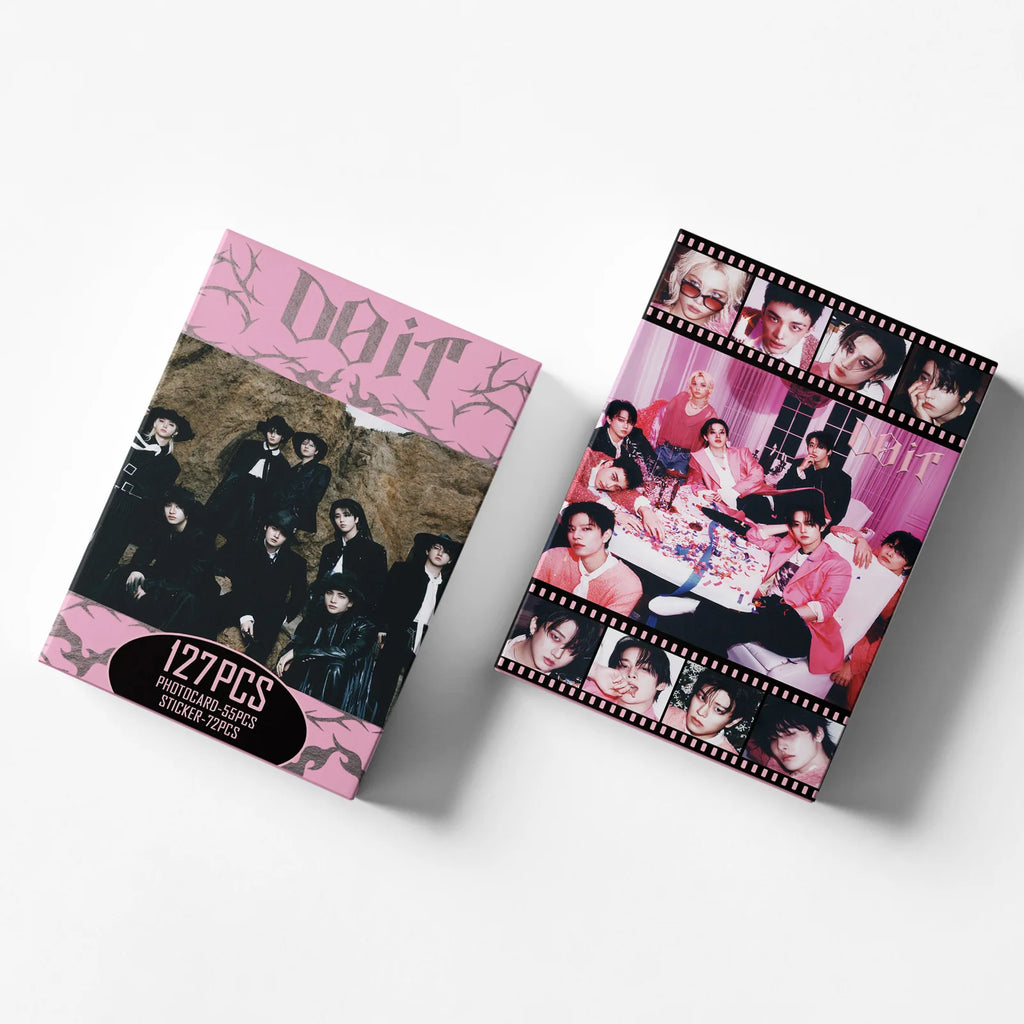 127pcs New Album DO IT Photocards Stickers Kpop Merch Lomo Cards Set Fans Collection Cards Giftsi