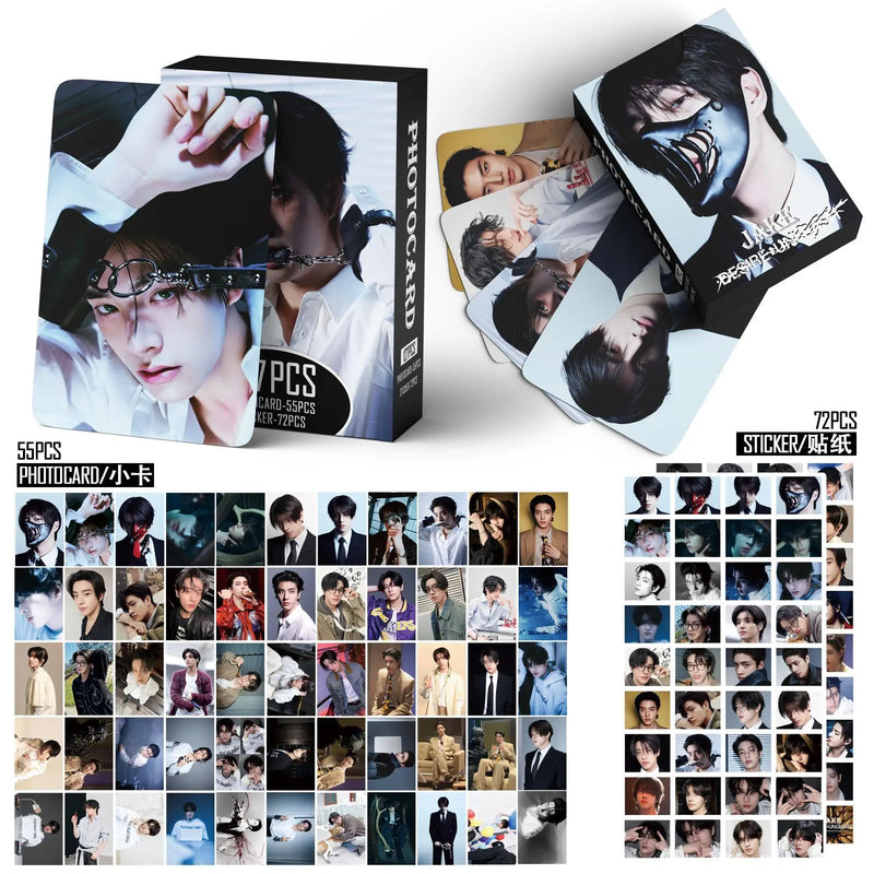 127pcs ENHYPEN New Album THE SIN : VANISH Photocards Stickers Kpop Merch Lomo Cards Set Fans Collection Cards Gifts