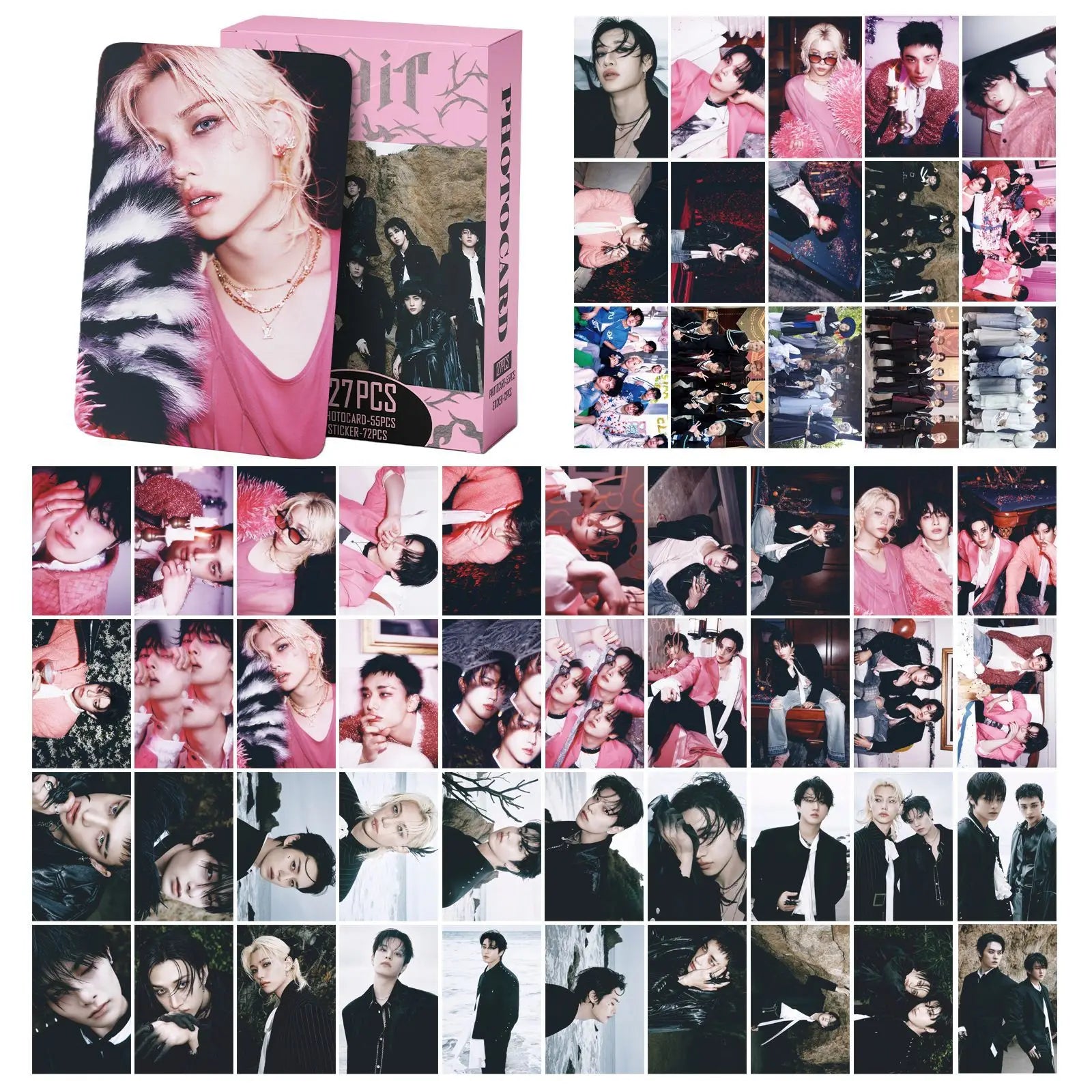 127pcs New Album DO IT Photocards Stickers Kpop Merch Lomo Cards Set Fans Collection Cards Giftsi