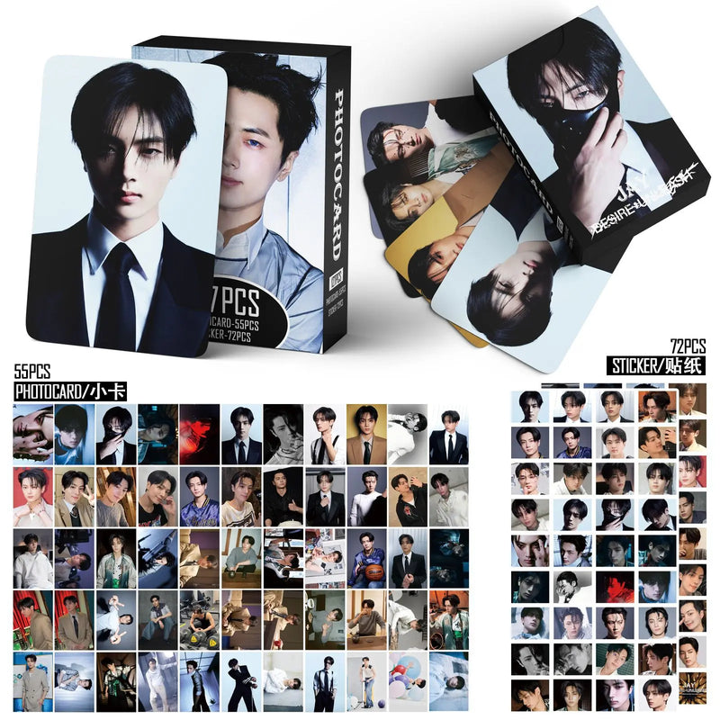 127pcs ENHYPEN New Album THE SIN : VANISH Photocards Stickers Kpop Merch Lomo Cards Set Fans Collection Cards Gifts
