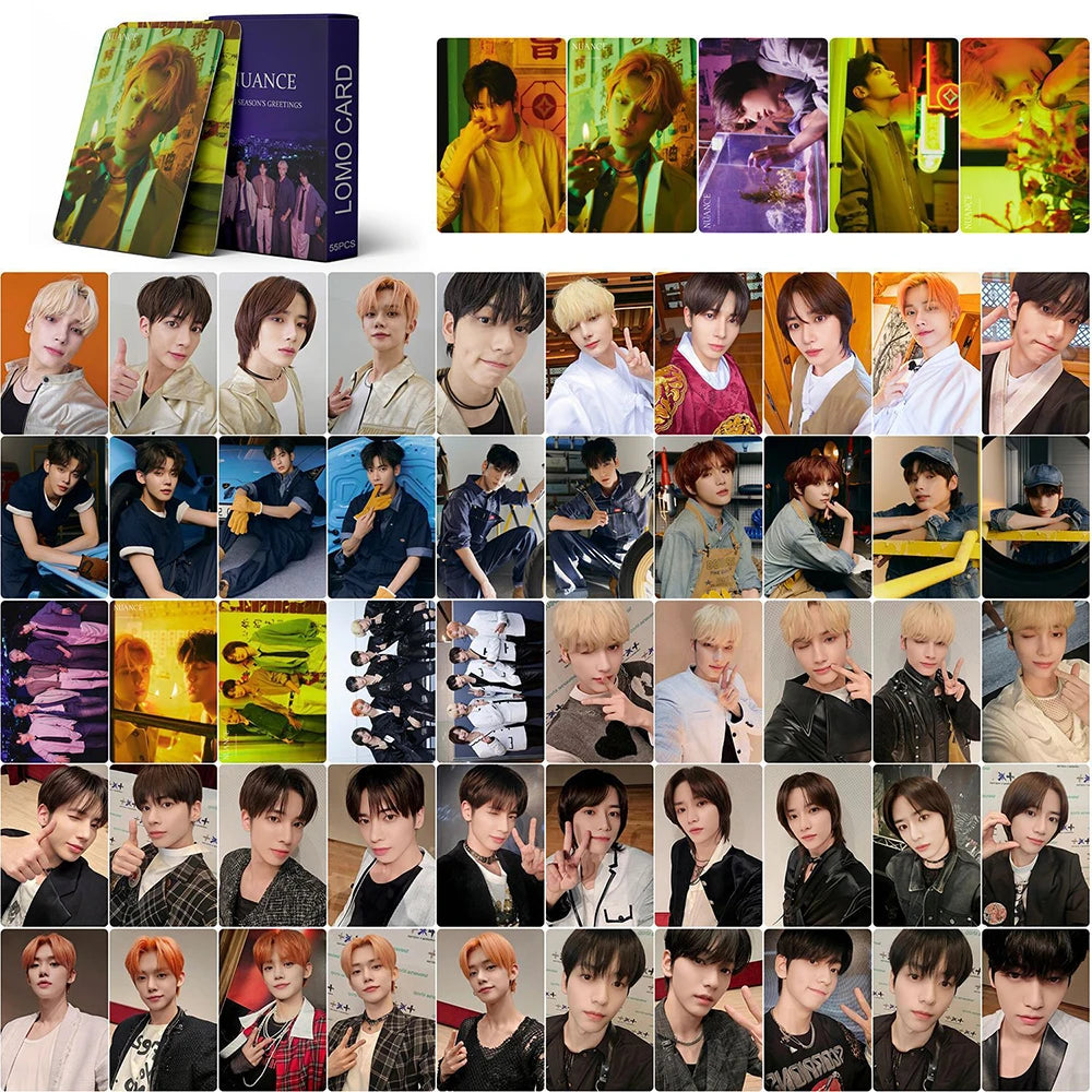 Kpop Idol Boy Group New Album TOMORROW Lomo Cards HUENINGKAI TAEHYUN BEOMGYU SOOBIN YEONJUN HD Printd Photocards Fans Gift