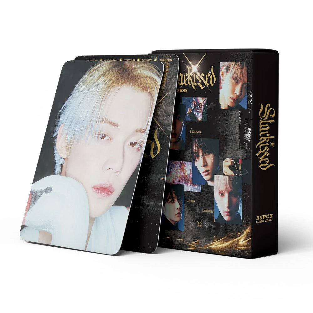 Kpop Idol Boy Group New Album TOMORROW Lomo Cards HUENINGKAI TAEHYUN BEOMGYU SOOBIN YEONJUN HD Printd Photocards Fans Gift