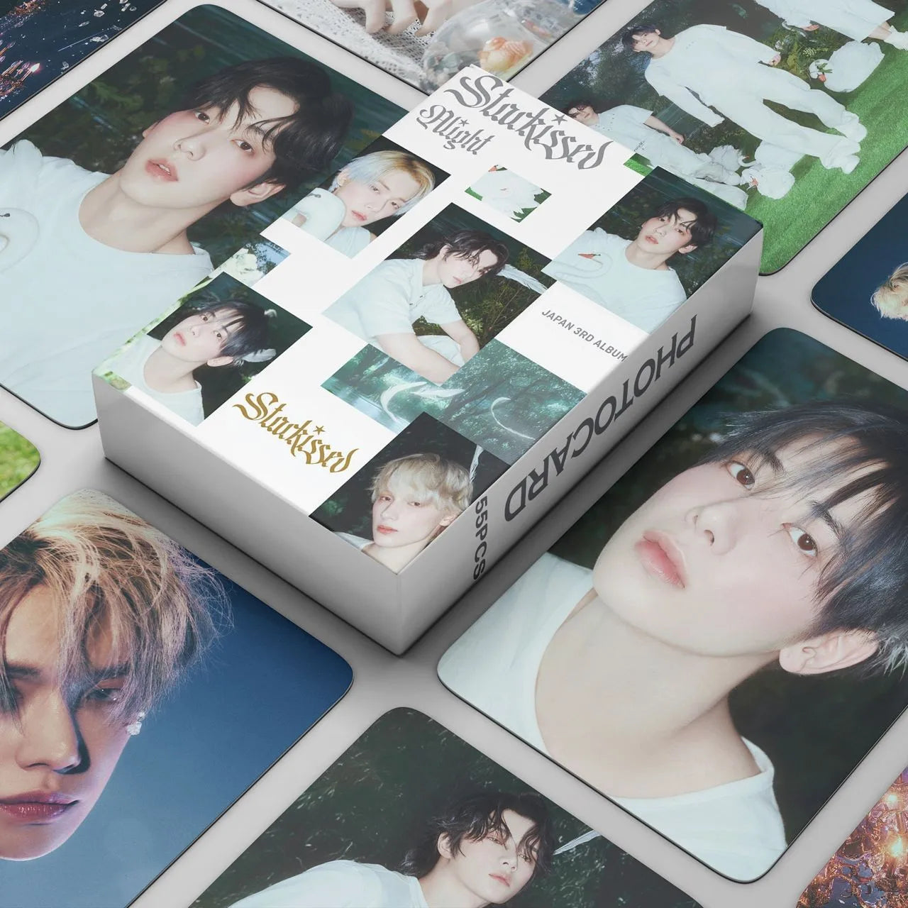 55PCS TXT STARKISSED Photocards Set Official Collectible K-POP Stickers Fan Merch Gift Idea MOA Fan Club Essentials