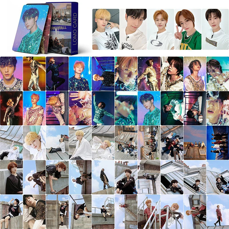 Kpop Idol Boy Group New Album TOMORROW Lomo Cards HUENINGKAI TAEHYUN BEOMGYU SOOBIN YEONJUN HD Printd Photocards Fans Gift