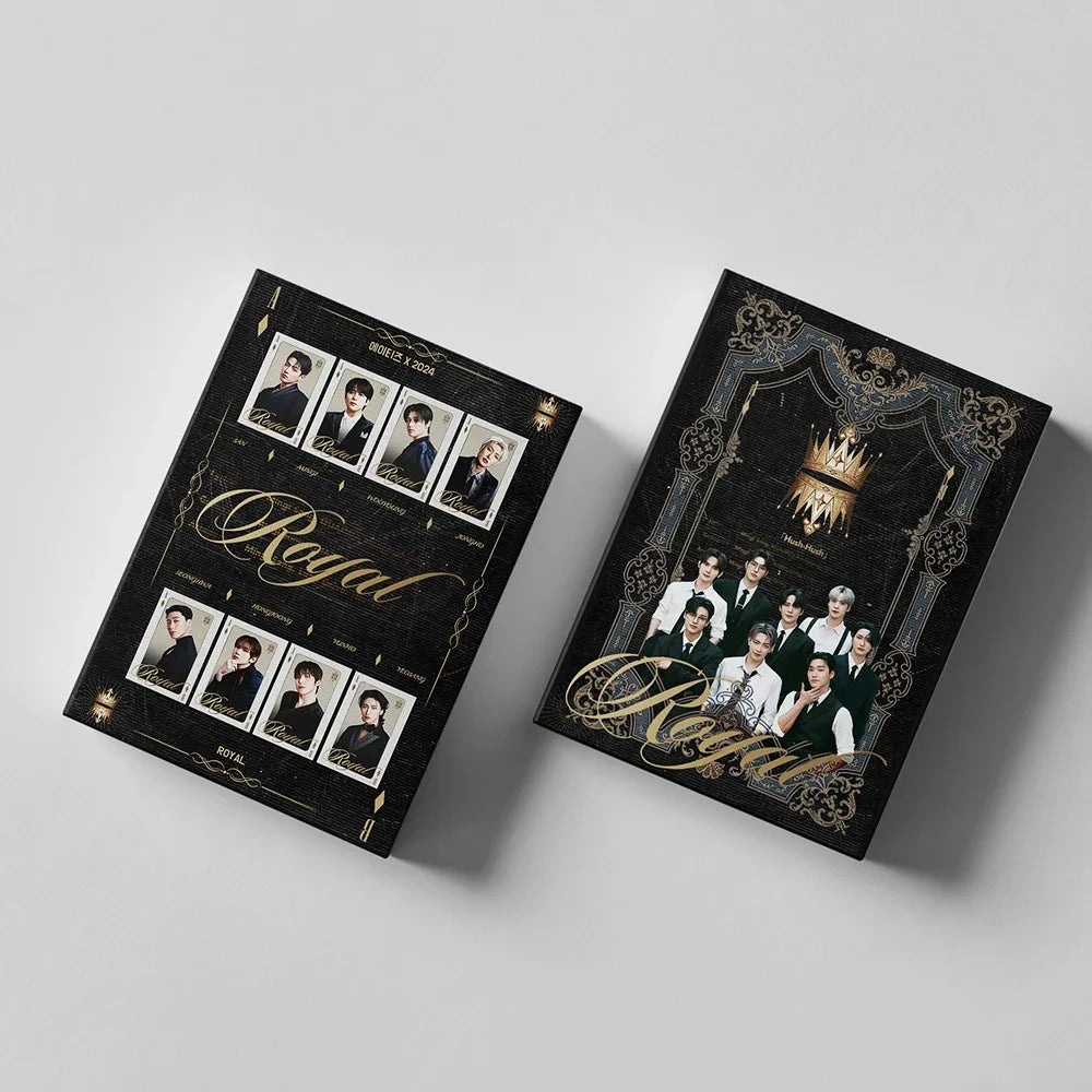55Pcs/Set ATEEZ Idol Boy New Album GOLDEN HOUR:Part.3 Lomo Cards Seonghwa Jongho HD Printd Photocards Hongjoong Yunho Fans Gift