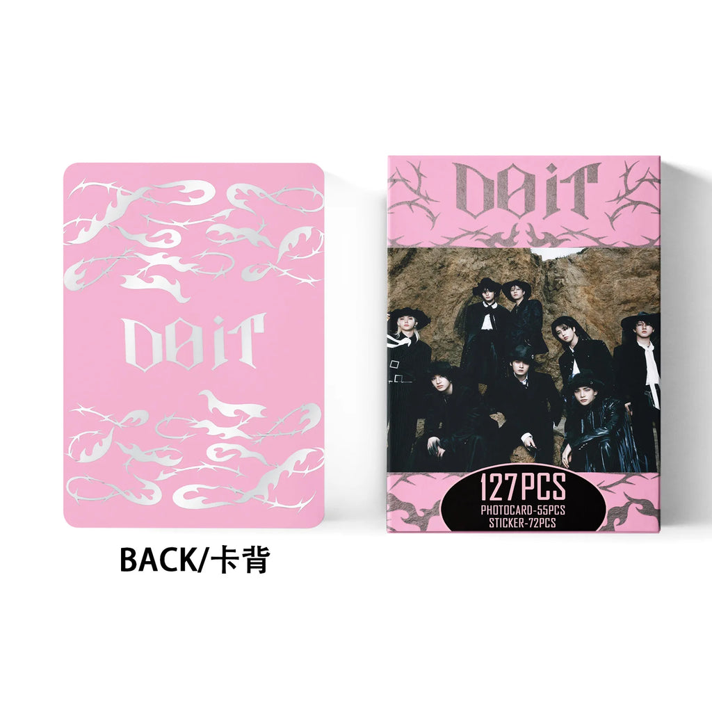 127pcs New Album DO IT Photocards Stickers Kpop Merch Lomo Cards Set Fans Collection Cards Giftsi
