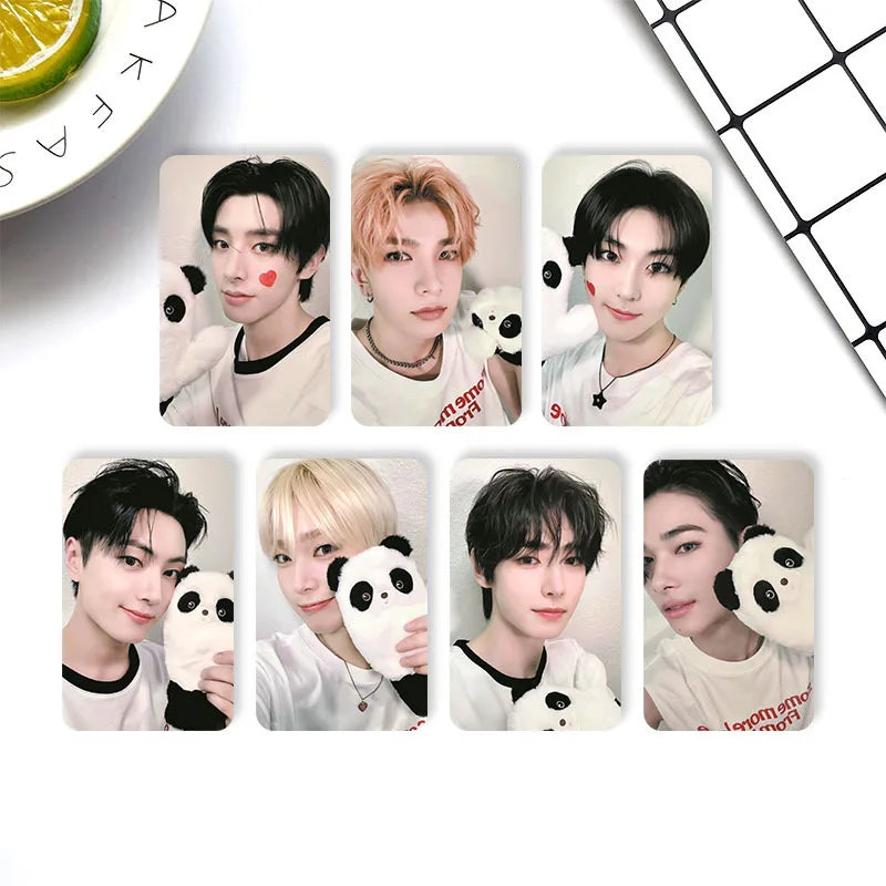 7Pcs/Set Korea Popular Group AlbumROMANCE UNTOLD LOMO Card High Quality HD Photo Print Collectible Gift Celebration Postcard