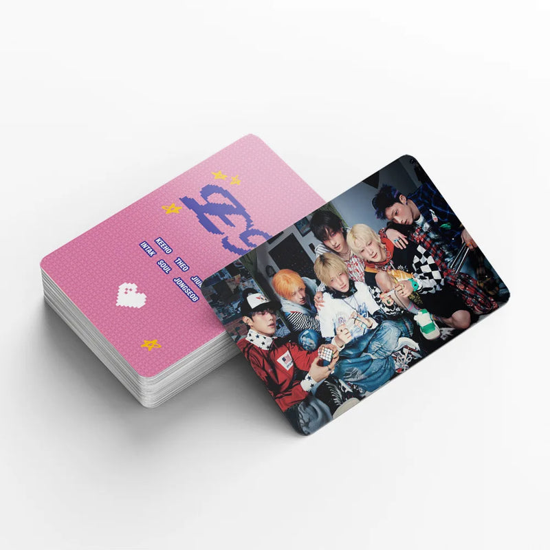 92Pcs P1Harmony New Album EX Laser Photocards Kpop Star Collection Lomo Cards Holographic Flash Cards Photo Cards Fans Gifts