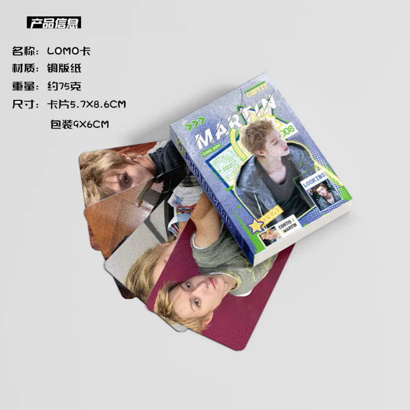 50Pcs/Set Laser Card Kpop Idol CORTIS Lomo Cards JAMES JUHOON MARTIN SEONGHYEON KEONHO Printd Photocards Fans Gift