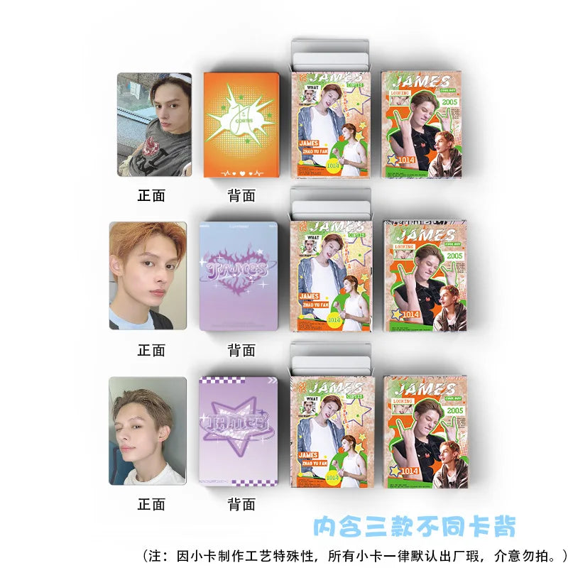 50Pcs/Set Laser Card Kpop Idol CORTIS Lomo Cards JAMES JUHOON MARTIN SEONGHYEON KEONHO Printd Photocards Fans Gift