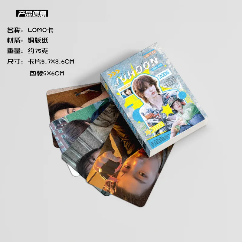 50Pcs/Set Laser Card Kpop Idol CORTIS Lomo Cards JAMES JUHOON MARTIN SEONGHYEON KEONHO Printd Photocards Fans Gift