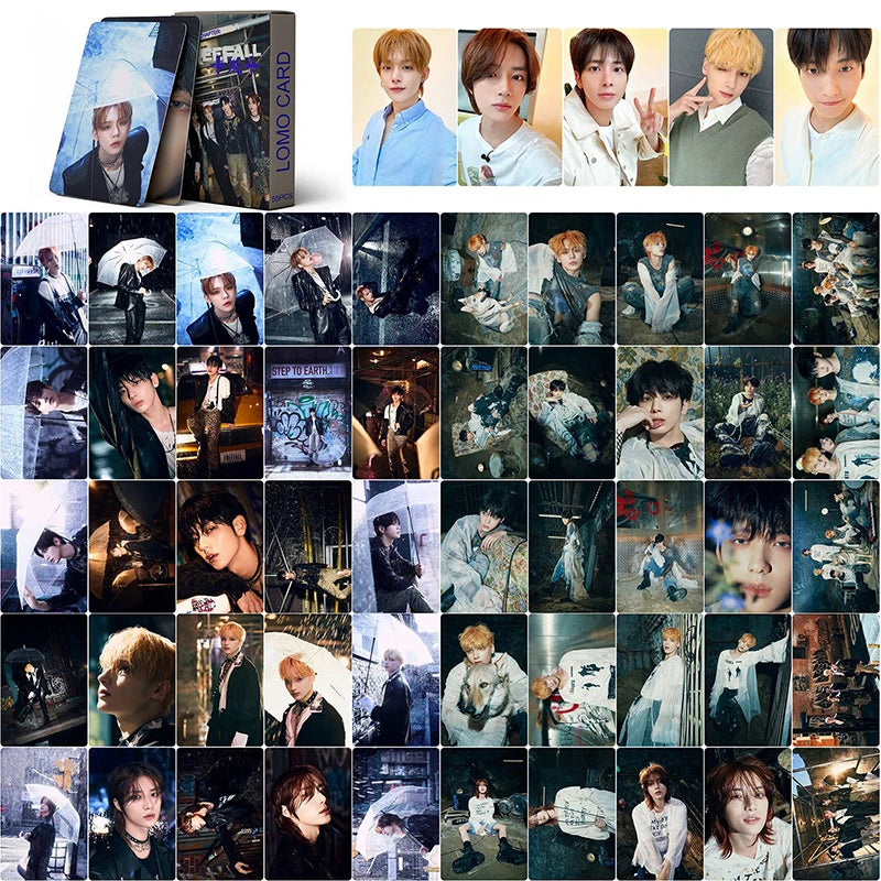 Kpop Idol Boy Group New Album TOMORROW Lomo Cards HUENINGKAI TAEHYUN BEOMGYU SOOBIN YEONJUN HD Printd Photocards Fans Gift