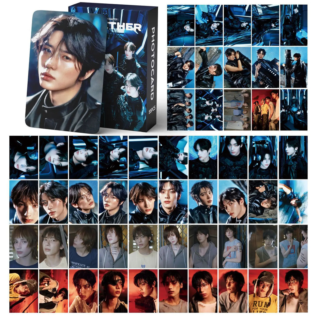 55PCS TXT STARKISSED Photocards Set Official Collectible K-POP Stickers Fan Merch Gift Idea MOA Fan Club Essentials