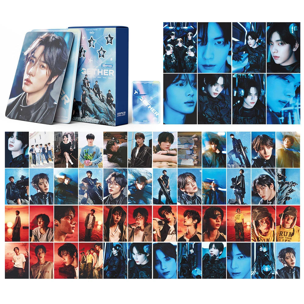 Kpop Idol Boy Group New Album TOMORROW Lomo Cards HUENINGKAI TAEHYUN BEOMGYU SOOBIN YEONJUN HD Printd Photocards Fans Gift