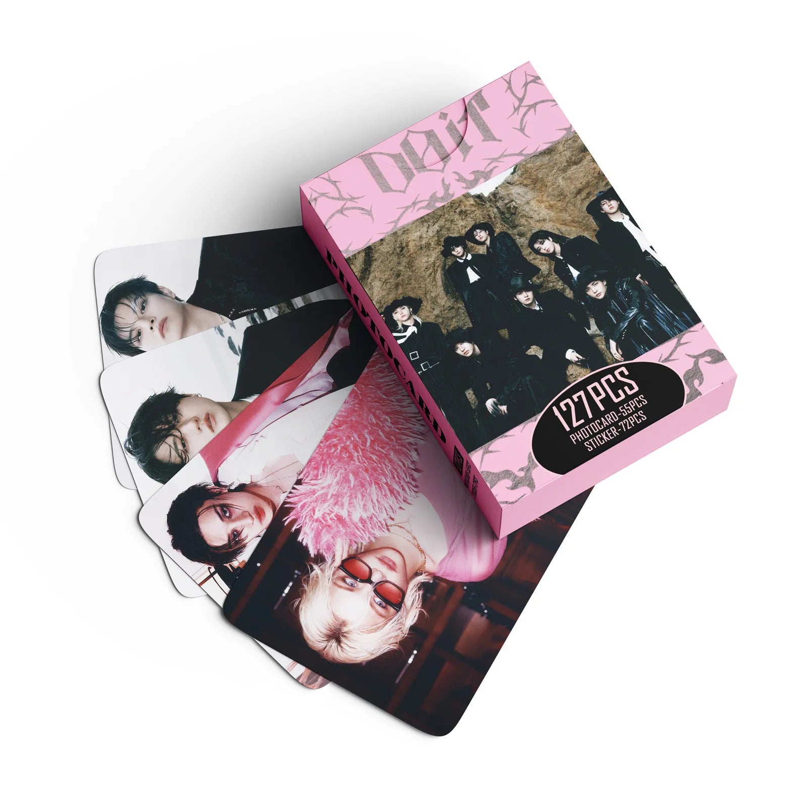 127pcs New Album DO IT Photocards Stickers Kpop Merch Lomo Cards Set Fans Collection Cards Giftsi