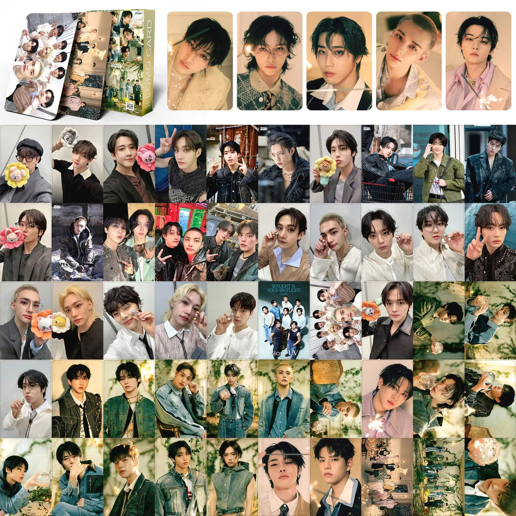 55 Stray Kids Mini Album Photocard - SKZ Star Felix Lee (L.N. Fei) Collectible Lomo Card