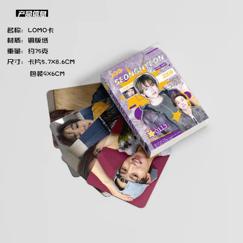 50Pcs/Set Laser Card Kpop Idol CORTIS Lomo Cards JAMES JUHOON MARTIN SEONGHYEON KEONHO Printd Photocards Fans Gift