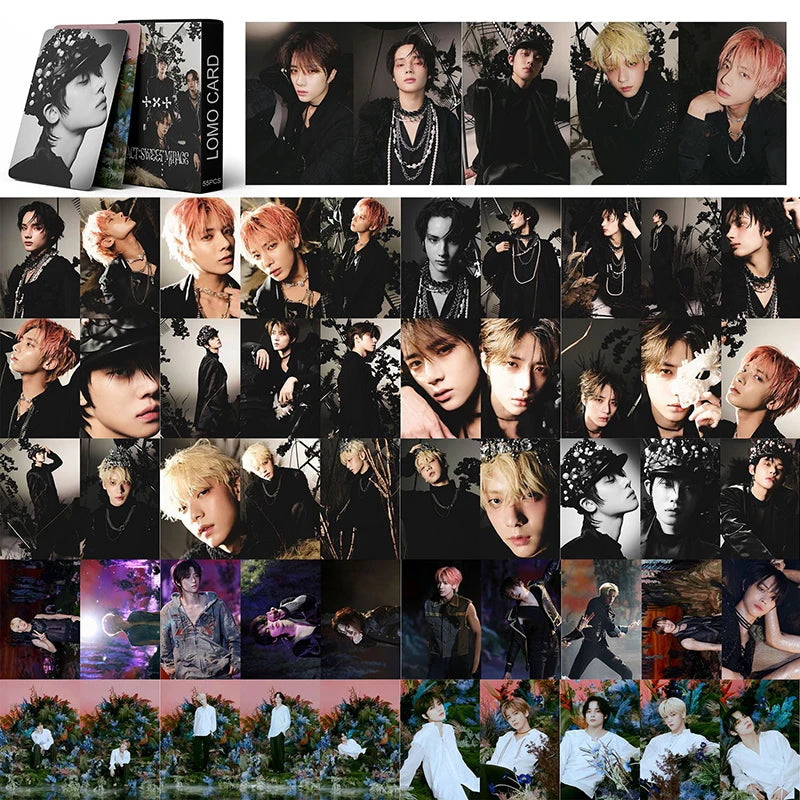 Kpop Idol Boy Group New Album TOMORROW Lomo Cards HUENINGKAI TAEHYUN BEOMGYU SOOBIN YEONJUN HD Printd Photocards Fans Gift