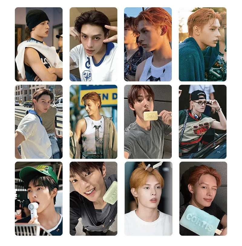 50Pcs/Set Laser Card Kpop Idol CORTIS Lomo Cards JAMES JUHOON MARTIN SEONGHYEON KEONHO Printd Photocards Fans Gift