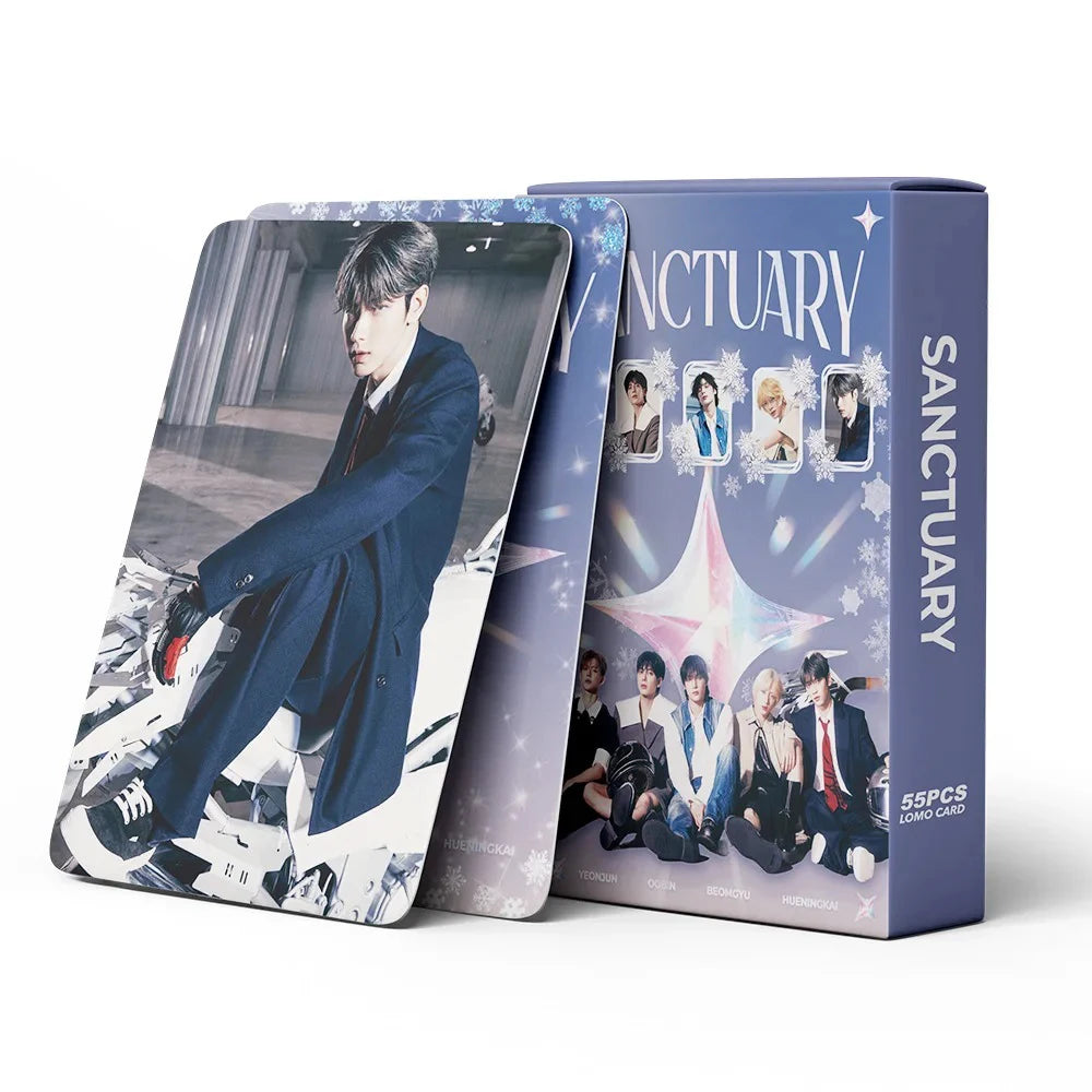 Kpop Idol Boy Group New Album TOMORROW Lomo Cards HUENINGKAI TAEHYUN BEOMGYU SOOBIN YEONJUN HD Printd Photocards Fans Gift