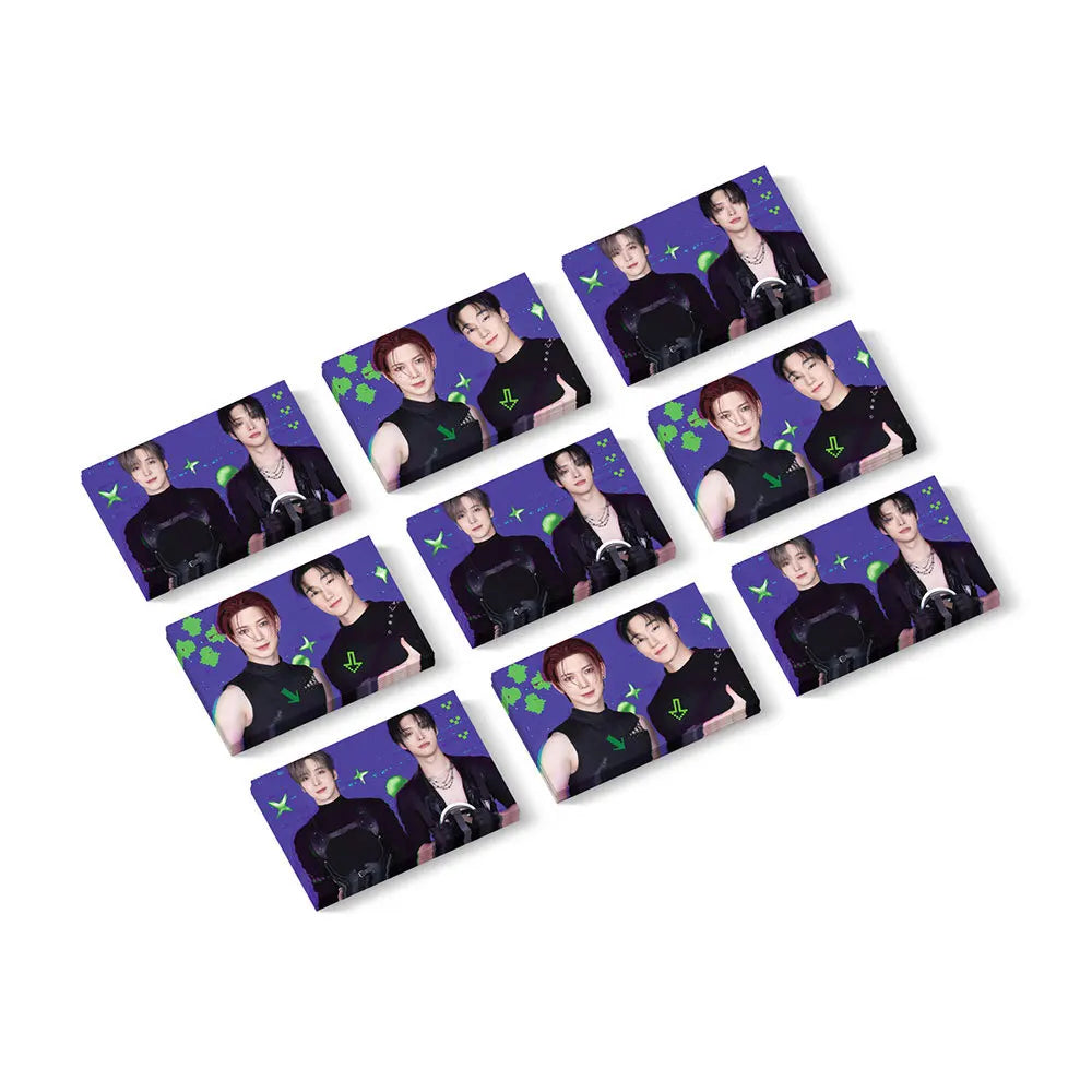 55pcs/set ATEEZ 13th mini album Gold Hour Part.4 lomo Star Photocards Photo Lomo Cards Fans Collection Printed Cards