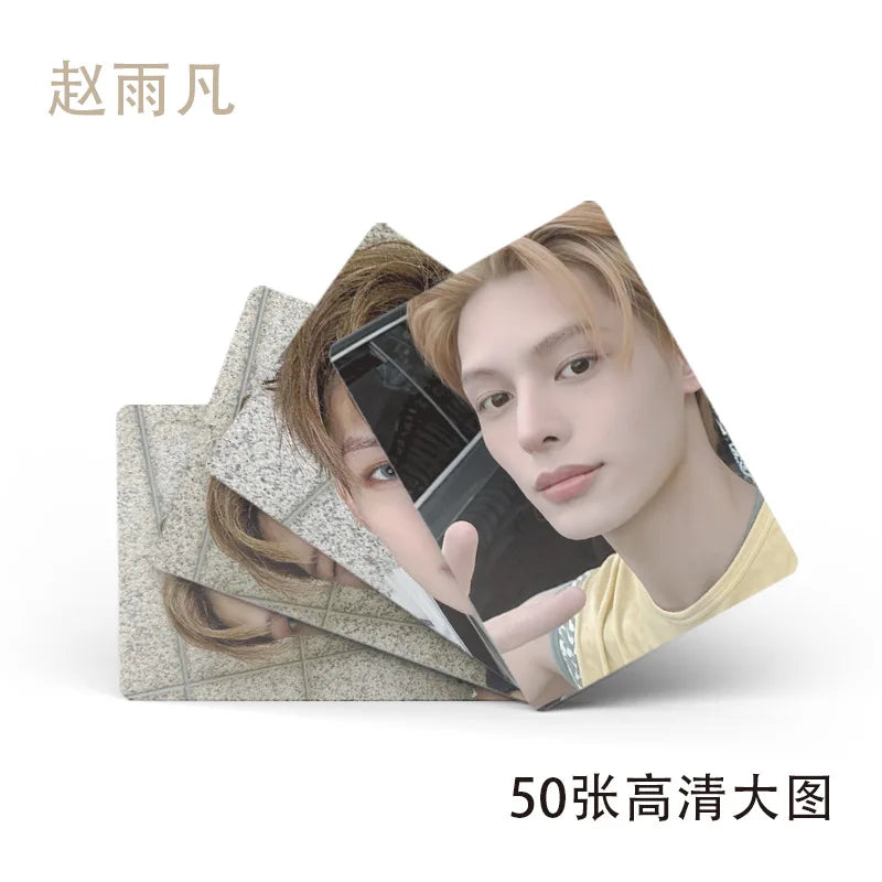 50Pcs/Set Laser Card Kpop Idol CORTIS Lomo Cards JAMES JUHOON MARTIN SEONGHYEON KEONHO Printd Photocards Fans Gift