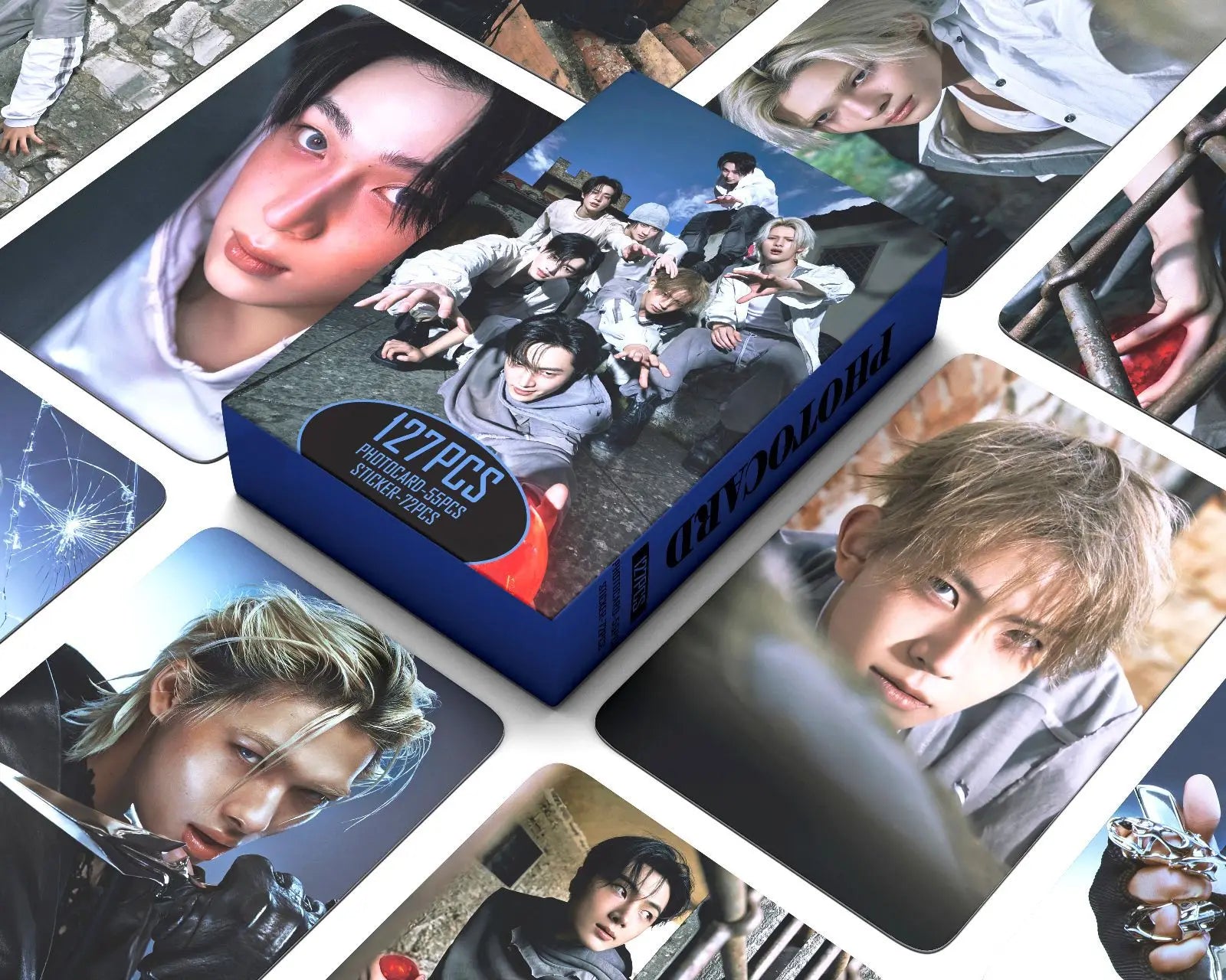 127pcs ENHYPEN New Album THE SIN : VANISH Photocards Stickers Kpop Merch Lomo Cards Set Fans Collection Cards Gifts