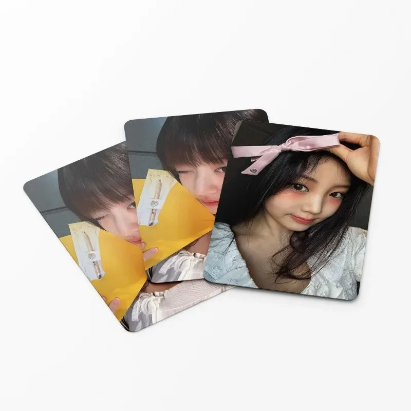 Pop ILLITed Exquisite Printed Fan Merchandise Postcards Stylish Lomo Cards for Personal Collection Display and Daily Decoration